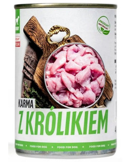 TUF TUF Mielonka z królikiem puszka 400g