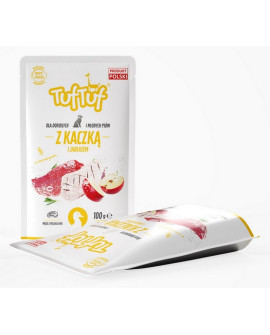 TUF TUF Kaczka z jabłkiem dla psa saszetka 100g