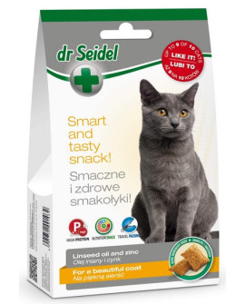Dr Seidel Smakołyki dla kotów na piękną sierść 50g